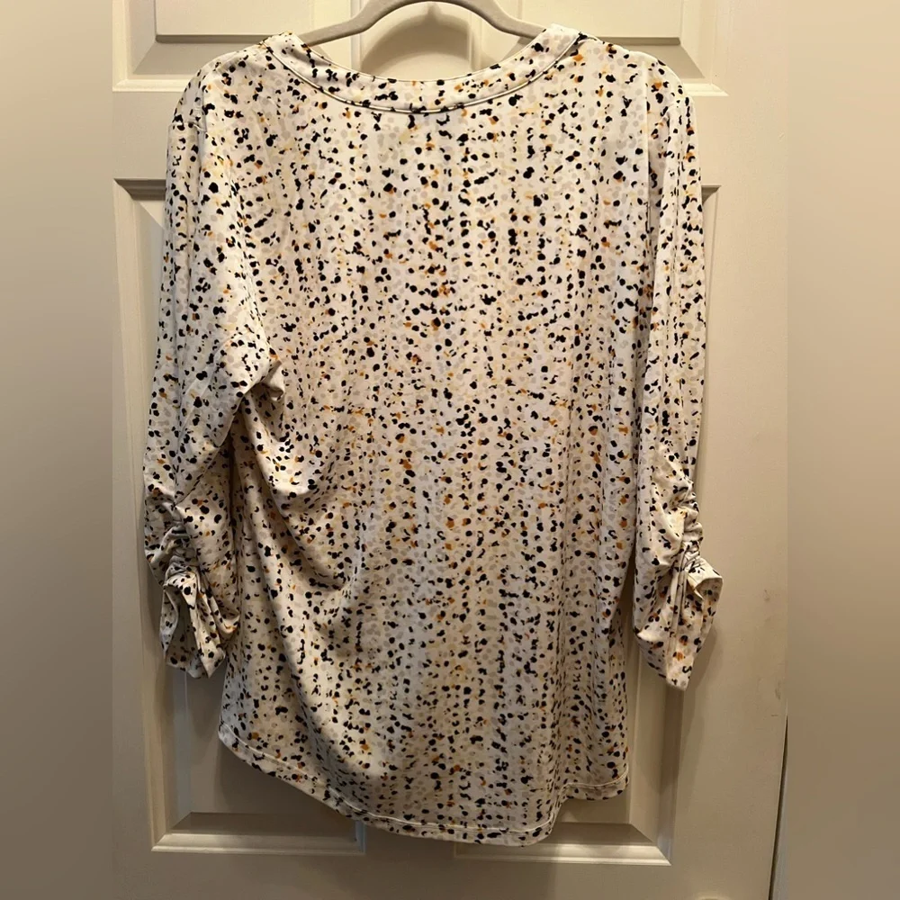 Jones New York Spotted Top, Large - Picture 3 of 8